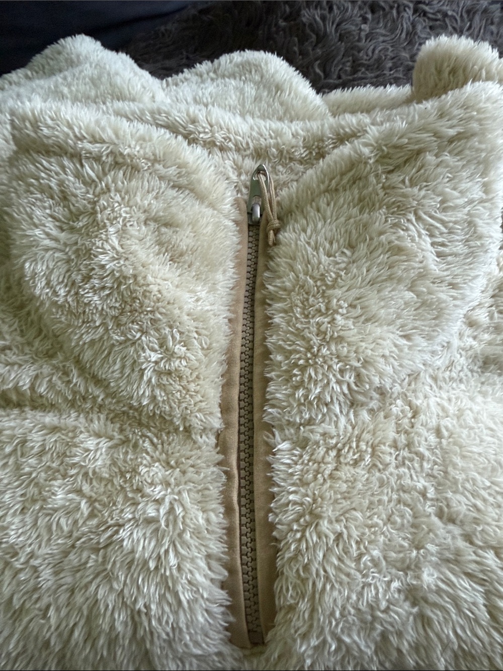 THE NORTH FACE FURRY FLEECE PULLOVER TOP WOMEN'S - Picture 3 of 11